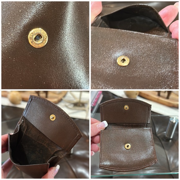 Authentic Vintage Burberry Coin Case Nova Check Shadow Horse Purse, VGUC - Picture 5 of 16